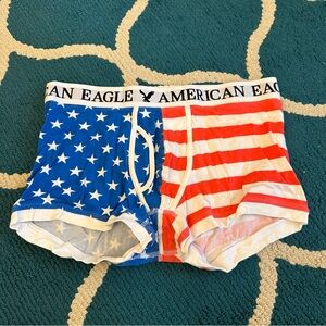 American Eagle Men’s American Flag Trunks